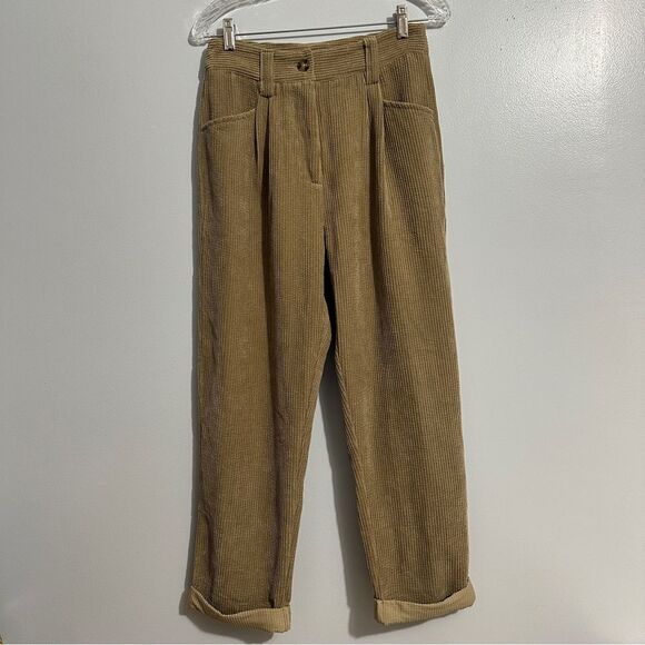Petal + Pup Women's Corduroy Talaren Pants  Beige Size US 4 - Picture 1 of 5